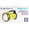 Search Light, CREE LED, Rechargeable, 550lm, 600m Beam Distance, IP54, Black/Yellow thumbnail-3