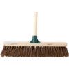 18" Stiff Bassine Broom with 48" Wooden Handle thumbnail-2