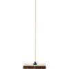 18" Stiff Bassine Broom with 60" Wooden Handle thumbnail-1