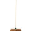 18" Soft Coco Broom with 60" Wooden Handle thumbnail-1