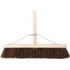 18" Bassine Broom with 1.1/8" x 48" Stale thumbnail-2