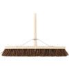 24" Bassine Broom with 1.1/8" x 60" Stale thumbnail-2