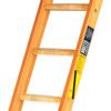 Timber Single Section Ladder, 3m, BS 1129 Class 1 thumbnail-1