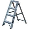 4 x Treads, Aluminium Industrial Step Ladder, 0.82m thumbnail-0