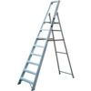 8 x Treads, Aluminium Industrial Step Ladder, 2.34m thumbnail-0