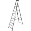 10 x Treads, Aluminium Industrial Step Ladder, 2.78m thumbnail-0