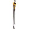 Manual Lever Hoist, 2 ton Rated Load, 1.5m Lift, 8mm Chain with Safety Hook thumbnail-0