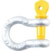 Screw Pin Bow Shackle, 0.75t SWL, With Certificate thumbnail-0