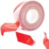 Non-Adhesive Barrier Tape, Polyethylene, Red/White, 76.2mm x 500m thumbnail-0