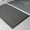 Black & Charcoal Duo Doormat, Pack of 2, 0.6m x 0.9m thumbnail-1