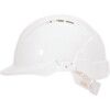 Concept, Safety Helmet, White, ABS, Vented, Full Peak, Includes Side Slots thumbnail-2