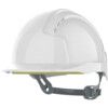 EVOLite®, Safety Helmet, White, ABS, Vented, Reduced Peak, Includes Side Slots thumbnail-0