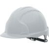 EVO®2, Safety Helmet, White, HDPE, Not Vented, Standard Peak, Includes Side Slots thumbnail-0