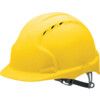 EVO®2, Safety Helmet, Yellow, HDPE, Vented, Standard Peak, Includes Side Slots thumbnail-0