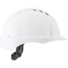 EVO®3, Safety Helmet, White, HDPE, Vented, Standard Peak, Includes Side Slots thumbnail-1