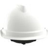 V-GARD 520 Safety Helmet with FAS-TRAC III Suspension and Integrated PVC Sweatband, White thumbnail-1