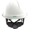 V-GARD 520 Safety Helmet with FAS-TRAC III Suspension and Integrated PVC Sweatband, White thumbnail-2