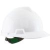 V-Gard, Safety Helmet, PushKey Sliding Suspension, White thumbnail-0