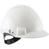 G3000, Safety Helmet, White, ABS, Vented, Reduced Peak thumbnail-1