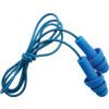 Tracer™, Reusable Ear Plugs, Corded, Detectable, Triple Flange, 32dB, Blue, Silicone, Pk-50 Pairs thumbnail-0