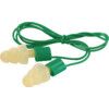 Ultrafit 14, Reusable Ear Plugs, Corded, Triple Flange, 14dB, Yellow, Plastic, Pk-50 Pairs thumbnail-0
