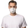 Disposable Mask, Valved, White, FFP2, Filters Dust/Mist, Pack of 20 thumbnail-1