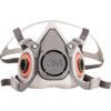 6100S Small Reusable Half Face Respirator Mask 6000 Series, Low Maintenance thumbnail-0