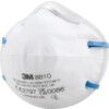 8810 Disposable Mask, Unvalved, White/Blue, FFP2, Filters Dust/Mist/Particulates, Pack of 20 thumbnail-0