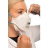 Aura Gen3 9322+ Disposable Mask, Valved, White;Blue, FFP2, Filters Dust/Mist/Particulates, Pack of 10 thumbnail-1