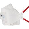 Aura Gen3 9322+ Disposable Mask, Valved, White/Red, FFP3, Filters Dust/Particulate, Pack of 10 thumbnail-0