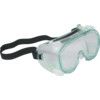 Safety Goggles, Polycarbonate, Clear Lens, PVC, Clear Frame, Indirect Ventilation, Chemical-resistant/Impact-resistant thumbnail-0