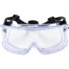 V-Maxx, Safety Goggles, Acetate, Clear Lens, Clear Frame, Indirect Ventilation, Anti-Fog/Anti-Mist thumbnail-0
