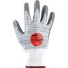 11-425 HyFlex Cut Resistant Gloves, Grey/White, EN388: 2016, 4, X, 4, 3, C, Nitrile Palm, Glass Fibre/Polyamide Liner, Size 11 thumbnail-1