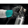 58-270 Alphatec Chemical Resistant Gloves, Black/Green, Nitrile, Nylon Liner, Size 7 thumbnail-3