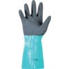 58-535W Alphatec Chemical Resistant Gloves, Black/Green, Nitrile, Acrylic Liner, Size 8 thumbnail-2