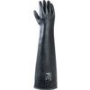 Alphatec, Chemical Resistant Gloves, Black, Latex, Size 8 thumbnail-1