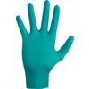 TouchNTuff 92-600 Disposable Gloves, Green, Nitrile, 4.7mil Thickness, Powder Free, Size 7, Pack of 100 thumbnail-2