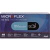 Microflex 93-852 Disposable Gloves, Black, Nitrile, 4.7mil Thickness, Powder Free, Size 9, Pack of 100 thumbnail-3