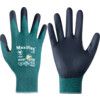 MaxiFlex, Cut Resistant Gloves, Black/Green, EN388: 2016, 4, 3, 3, 1, B, NBR Palm, Spandex/UHMWPE-Glass-Nylon, Size 8 thumbnail-0