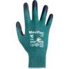 MaxiFlex, Cut Resistant Gloves, Black/Green, EN388: 2016, 4, 3, 3, 1, B, NBR Palm, Spandex/UHMWPE-Glass-Nylon, Size 8 thumbnail-1