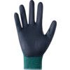 MaxiFlex, Cut Resistant Gloves, Black/Green, EN388: 2016, 4, 3, 3, 1, B, NBR Palm, Spandex/UHMWPE-Glass-Nylon, Size 8 thumbnail-2
