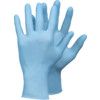Tegera 84303 Disposable Gloves, Blue, Nitrile, 2.4mil Thickness, Powder Free, Size 10, Pack of 100 thumbnail-0
