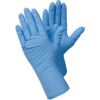 Tegera 846 Disposable Gloves, Blue, Nitrile, 7.5mil Thickness, Powder Free, Size 9, Pack of 50 thumbnail-0