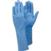 Tegera 846 Disposable Gloves, Blue, Nitrile, 7.5mil Thickness, Powder Free, Size 9, Pack of 50 thumbnail-1