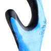 377 Mechanical Hazard Gloves, Black/Blue/White, Nylon/Polyester Liner, Nitrile Coating, EN388: 2003, 4, 1, 2, 1, Size 6 thumbnail-3