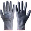 Cut Resistant Gloves, Black, EN388: 2016, 4, X, 4, 2, B, PU Palm, HPPE, Size 7 thumbnail-0