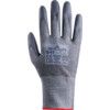 Cut Resistant Gloves, Black, EN388: 2016, 4, X, 4, 2, B, PU Palm, HPPE, Size 7 thumbnail-1