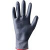 Cut Resistant Gloves, Black, EN388: 2016, 4, X, 4, 2, B, PU Palm, HPPE, Size 7 thumbnail-2