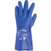 660, Chemical Resistant Gloves, Blue, PVC, Cotton Liner, Size 9, 360mm Length thumbnail-1