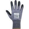 Aria 360, General Handling Gloves, Grey/Black/Yellow, Nitrile Foam Coating, Genium™ Liner, Size M thumbnail-1
